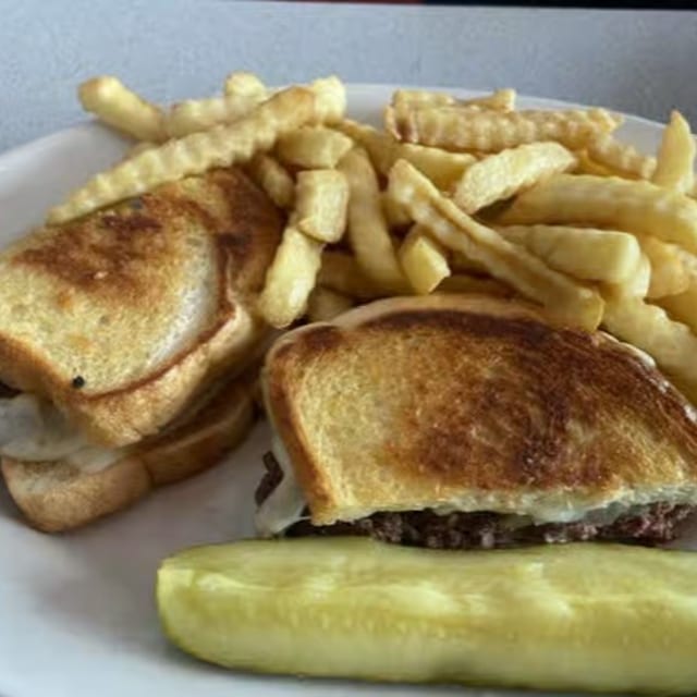 Patty Melt Burger.