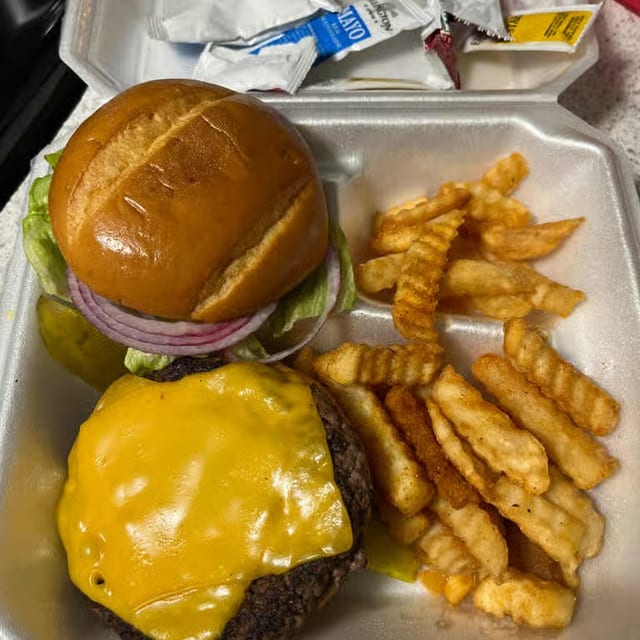 Cheese Burger.