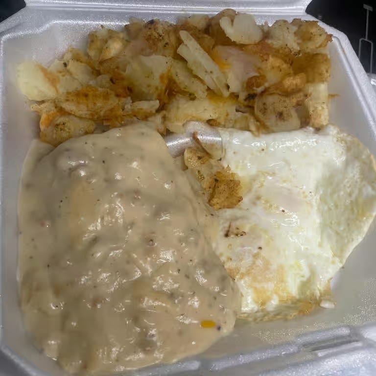 Delicious Biscuits and Gravy at Our Diner