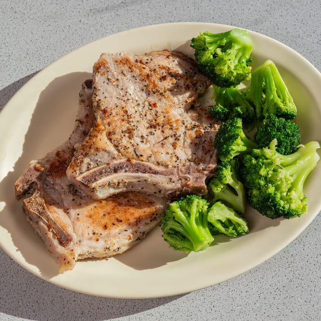 Grilled Pork Chops.