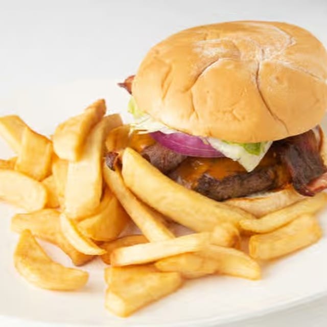 Bacon & Cheese Burger.
