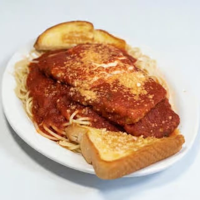 Eggplant Parmigiana.