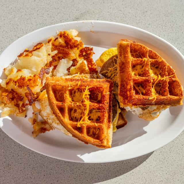 Joe's Waffle Stacker.