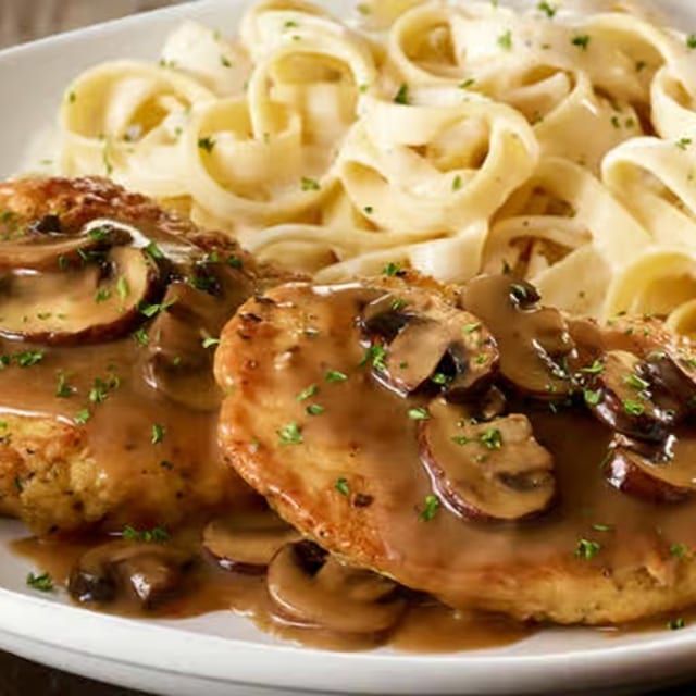 Chicken Marsala.